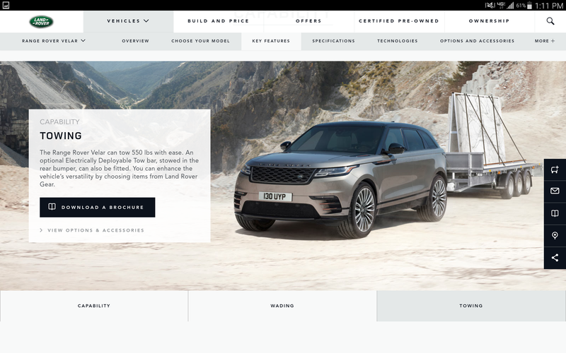 Illustration for article titled *Whistles* $100,000 Range Rover with 550 lbs of Towing